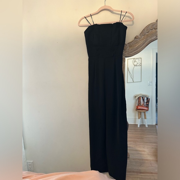 NWT Zara Women’s Strapless Long Jumpsuit - Picture 6 of 9
